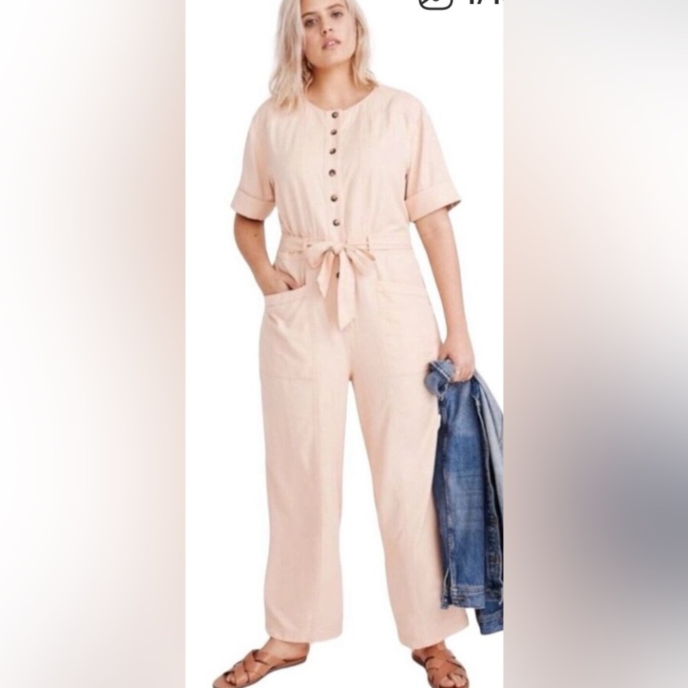 Madewell Blush Boilersuit - image 2